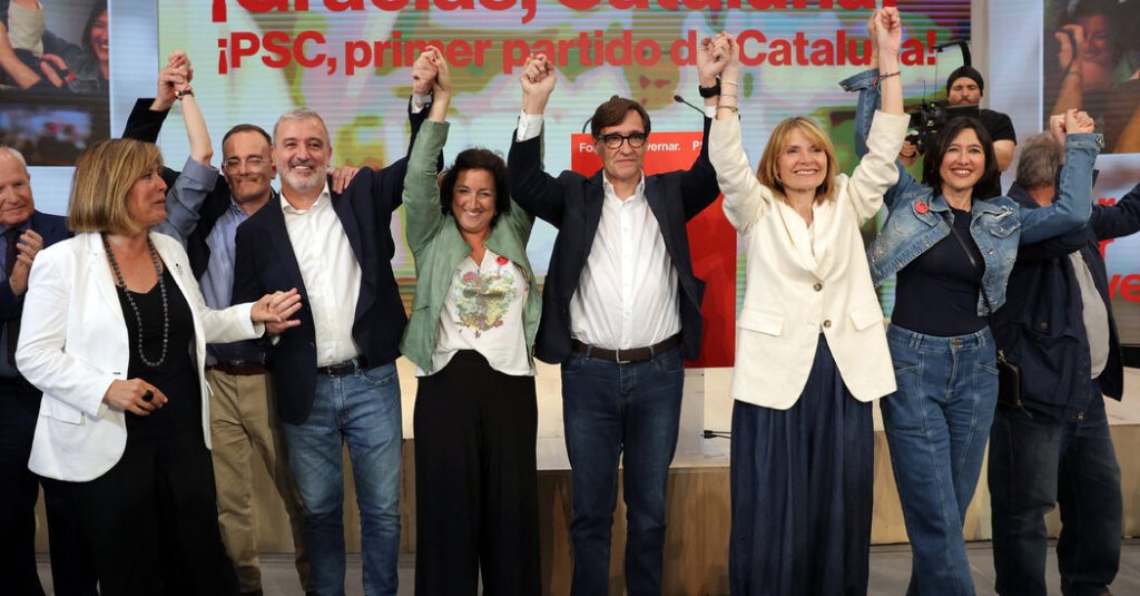 Los socialistas españoles ganan las elecciones catalanas dominadas por los separatistas de Amnistía