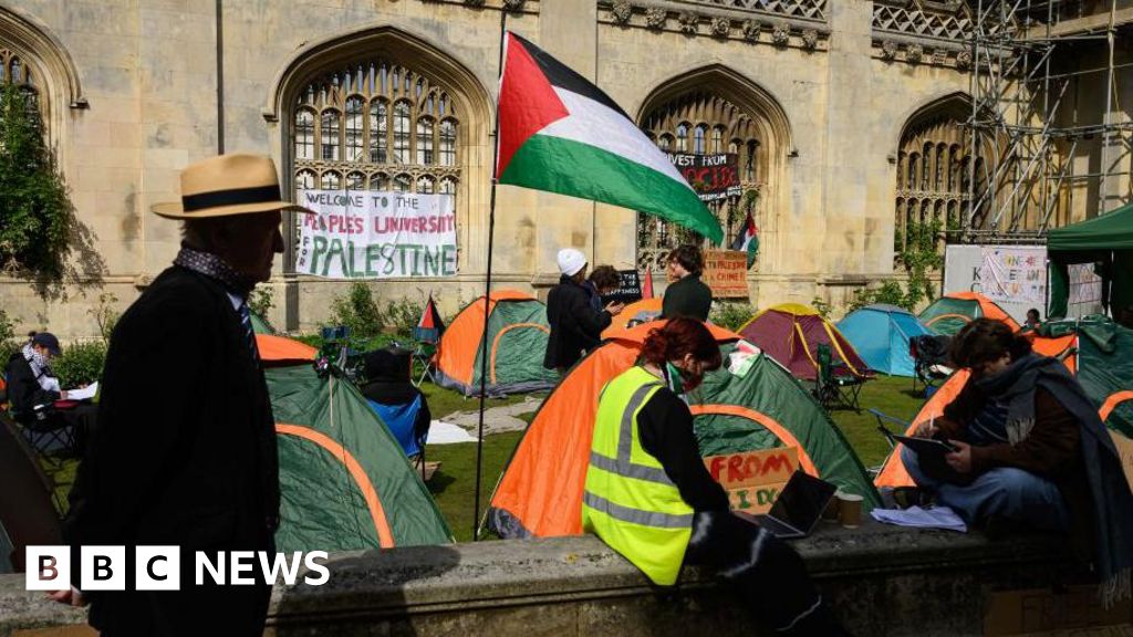 Universidades del Reino Unido dicen que las protestas en los campus pueden requerir acción