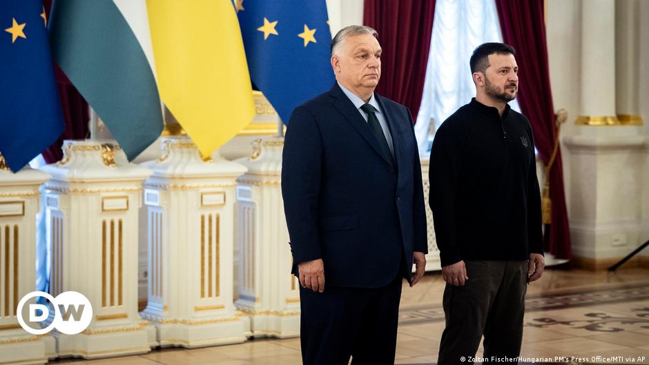 Orban visita Kiev por primera vez desde la guerra - DW - 07/02/2024